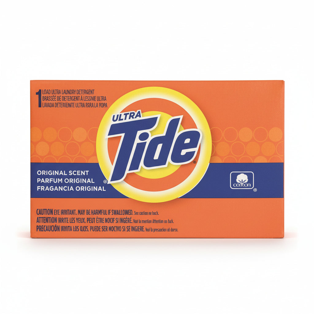 Détergent à lessive en boîtes individuelles Tide Ultra pour distributrice automatique