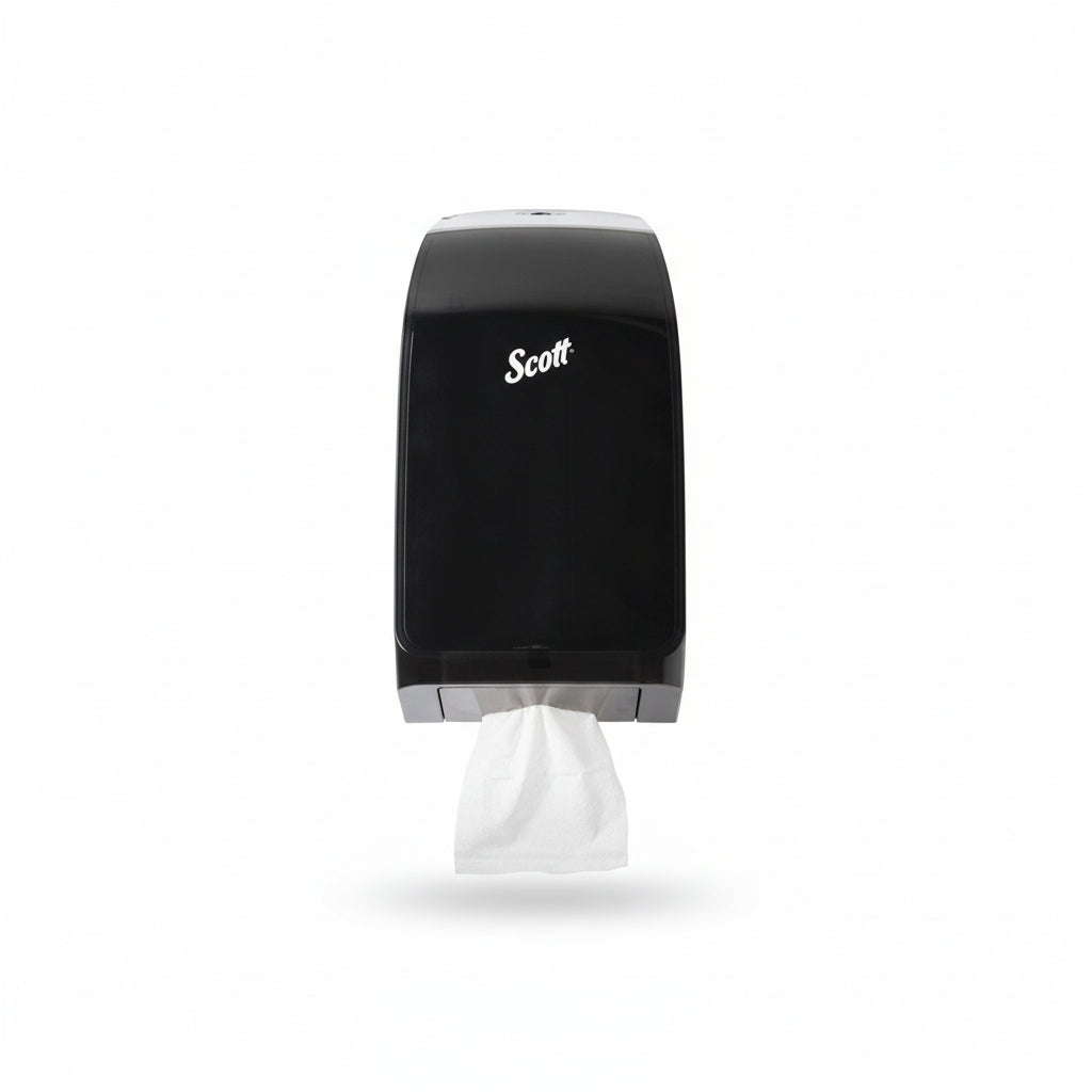 Distributeur simple Scott pour papier hygiénique en feuille