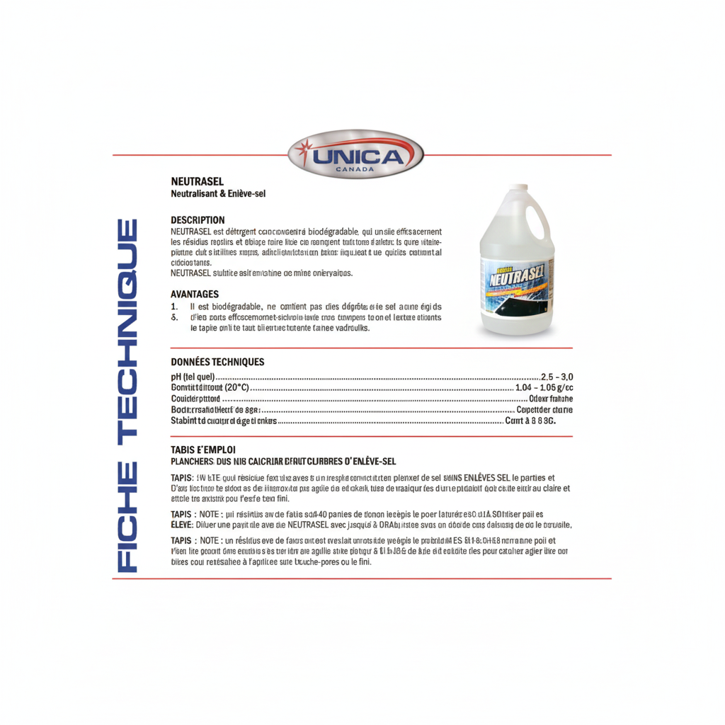Nettoyant neutralisant pour plancher 4 litres