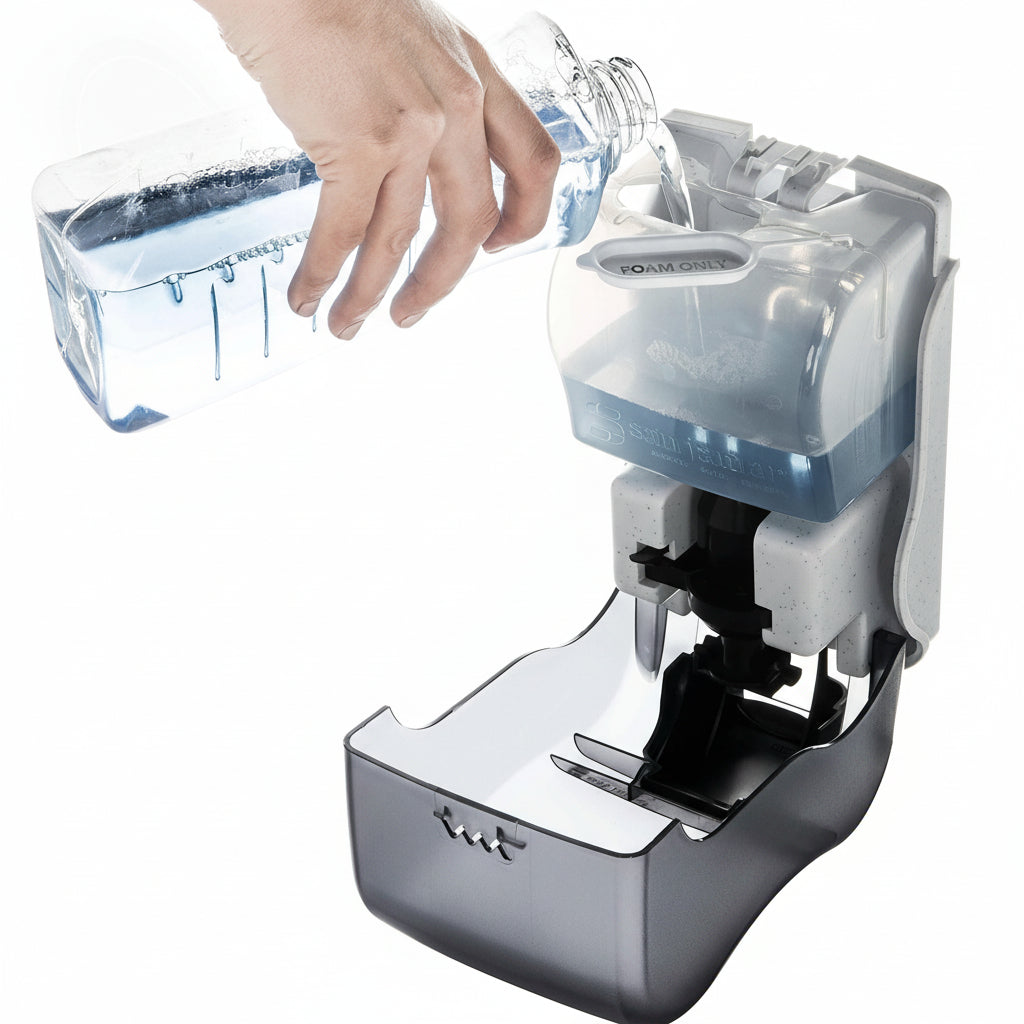 900ml bulk soap or gel disinfectant dispenser