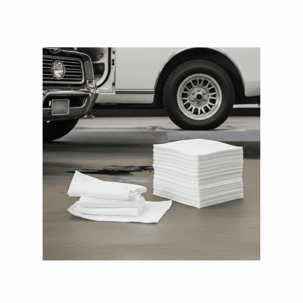Oil absorbent sheets, 200 units/case
