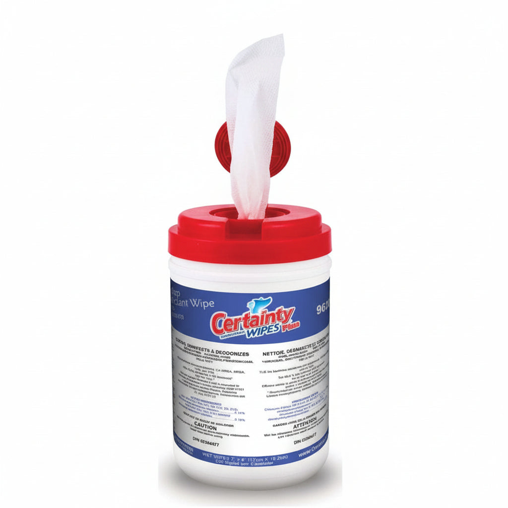 Lingettes désinfectantes Certainty Plus Wipes
