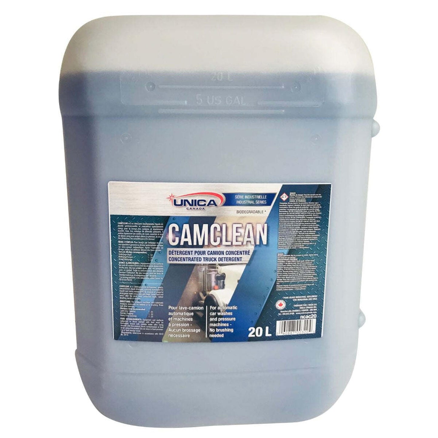 nettoyant et dégraissant camclean 20L