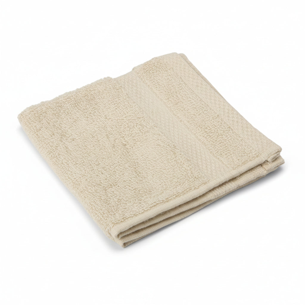 Serviette à main beige 16'' x 27" 6/paquet