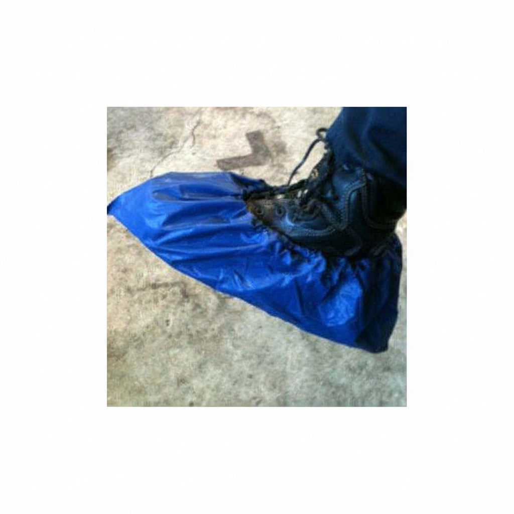 Couvre chaussures et bottes bleu