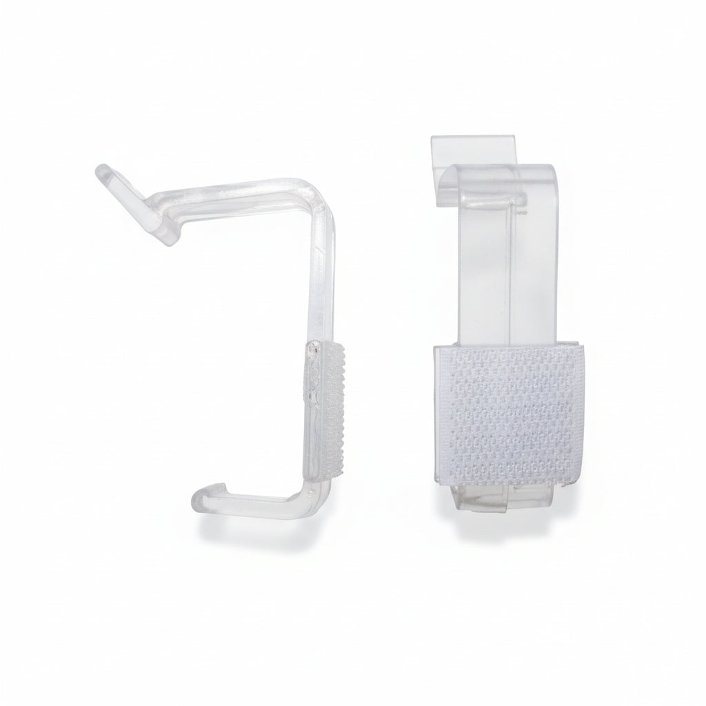 Clip 2'' style LV avec velcro 100/sac