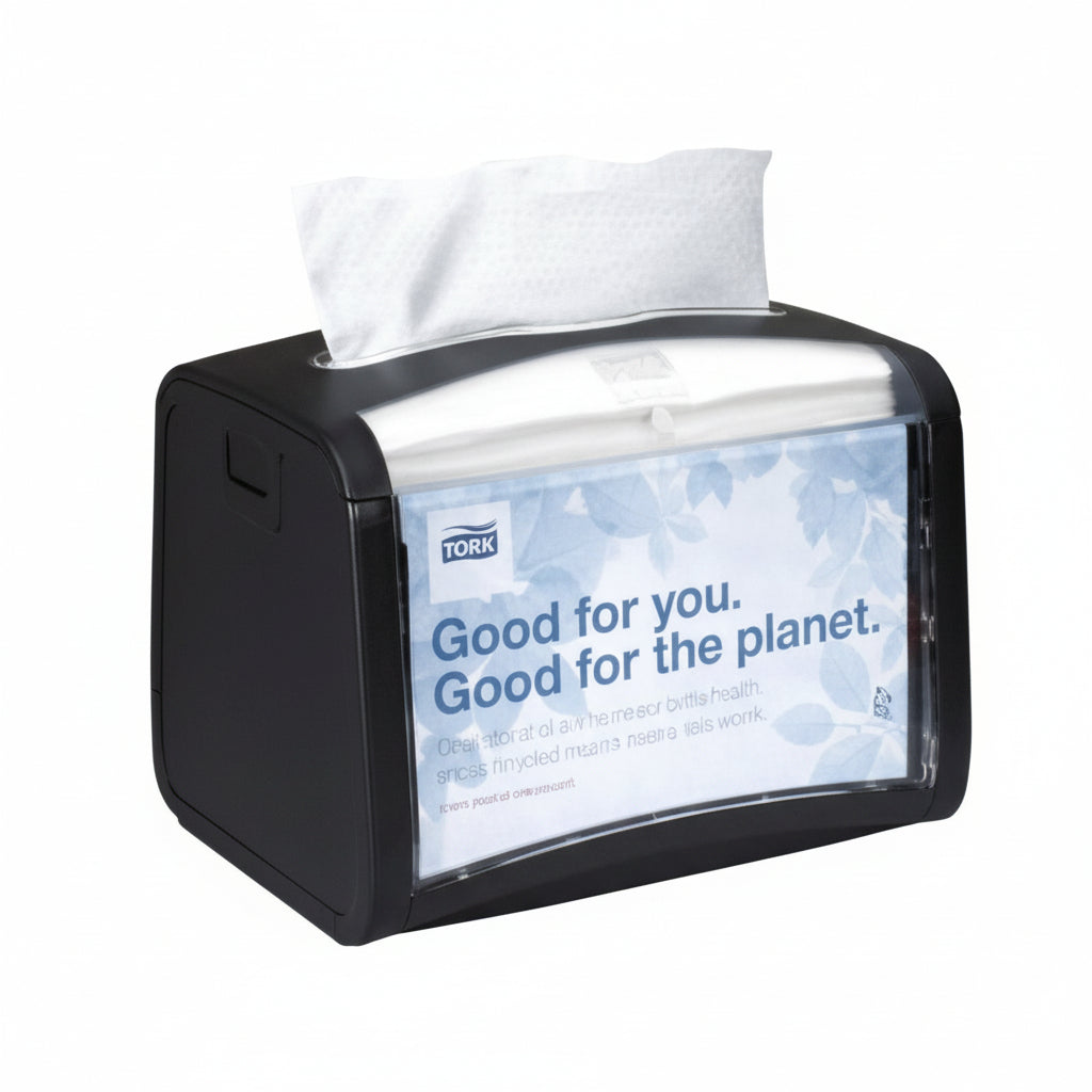 Distributeur sur pied de serviettes de table Tork
