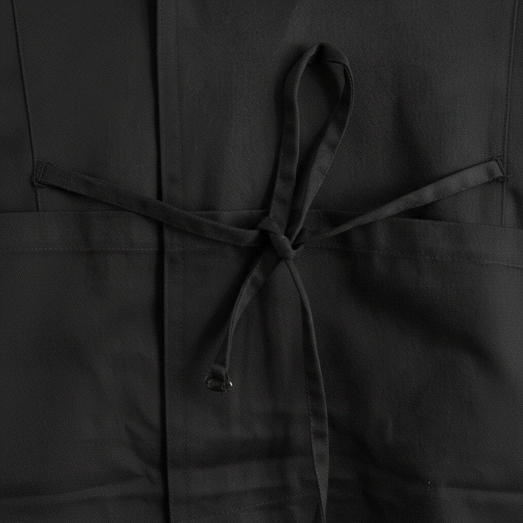 Tablier Tuxedo noir avec poches