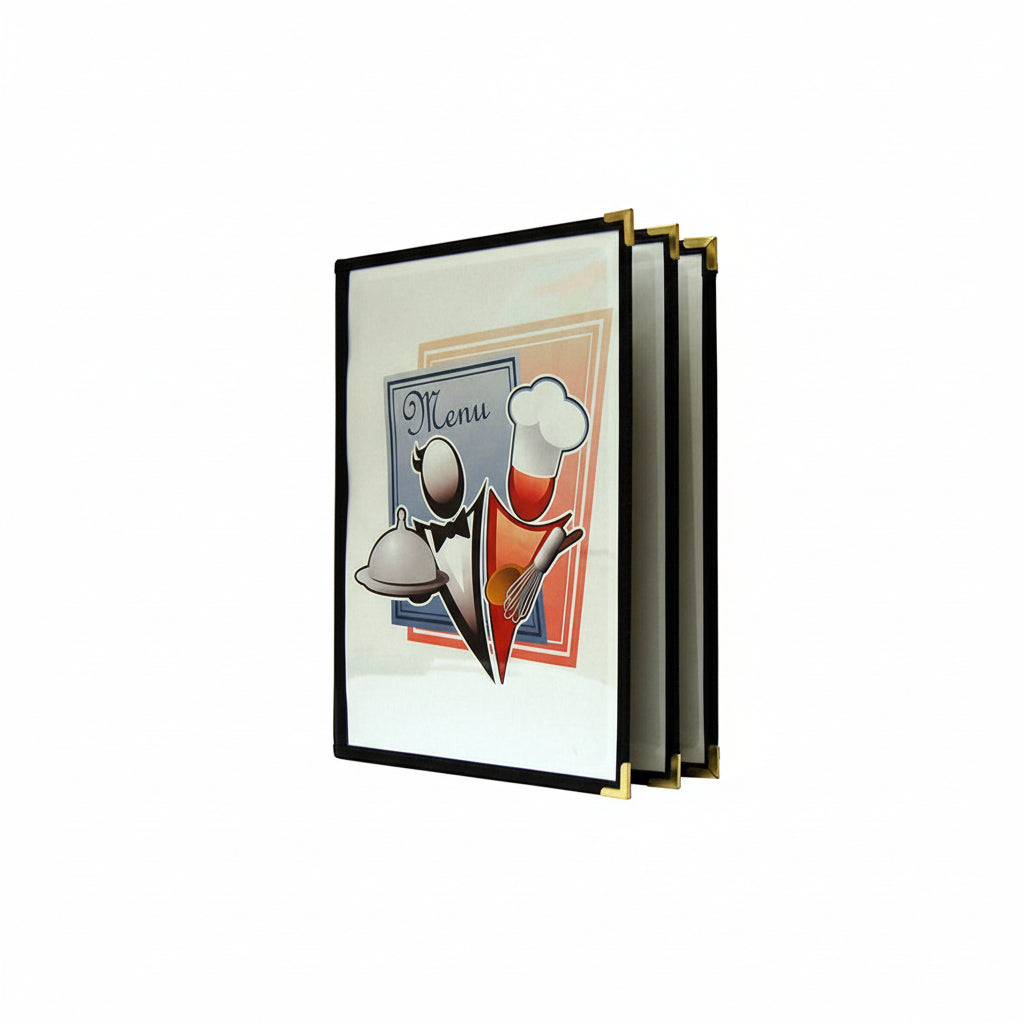 Couverture de menu 3 volets