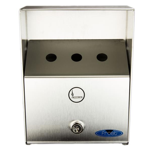 Cendrier en acier inoxydable robuste pour extérieur