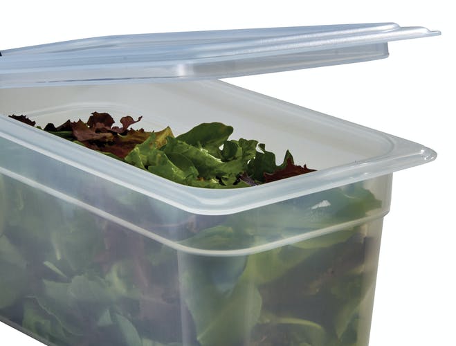 Couvercle étanche polypropylène clair Cambro