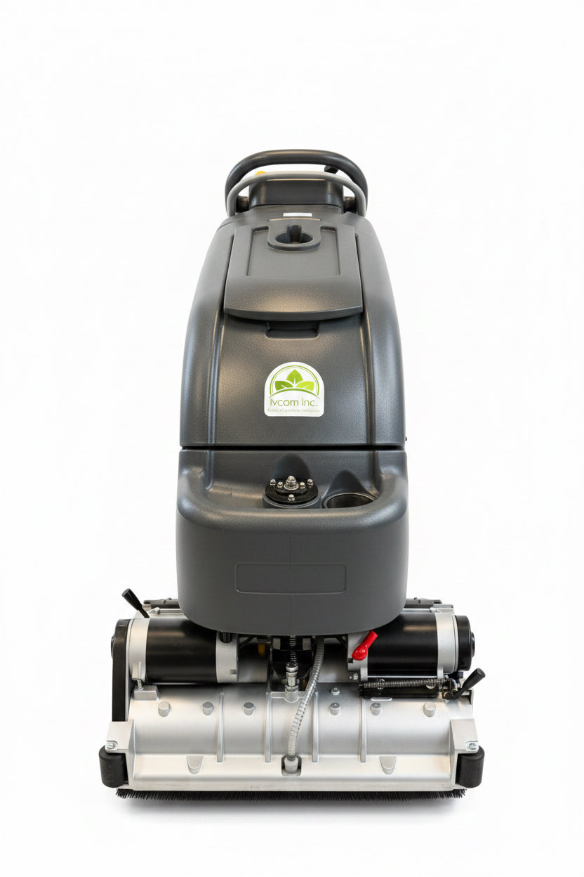 Autorécureuse à batterie double brosse