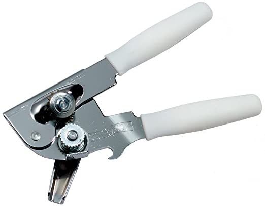 Ouvre-boite manuel blanc 7" Swing-A-Way