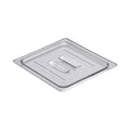 Couvercle avec poignée polycarbonate clair 1/2 Cambro