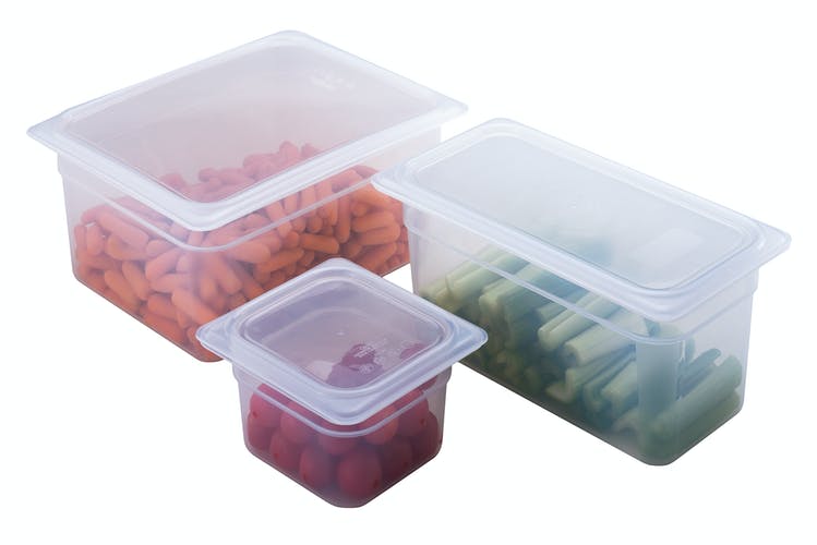 Couvercle étanche polypropylène clair Cambro