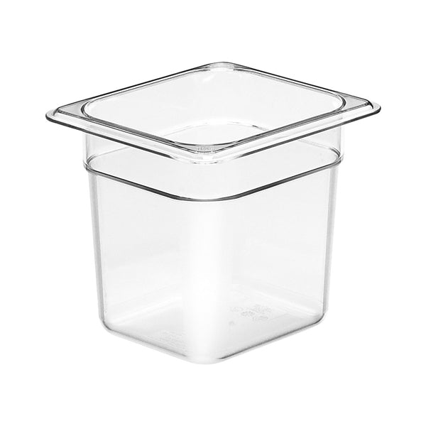 Bac gastronorme clair 1/6 profond 6" Cambro