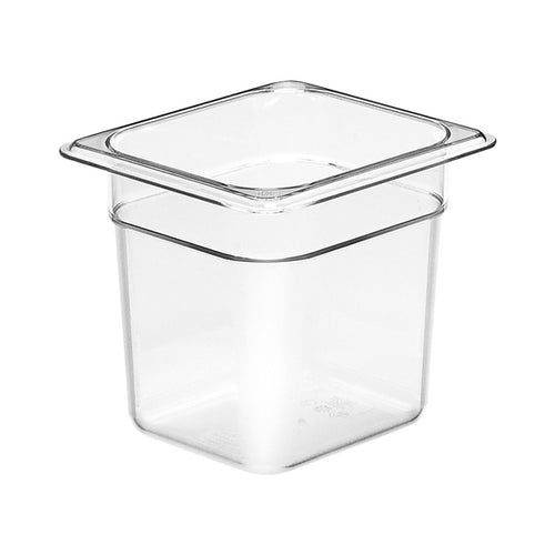 Bac gastronorme clair 1/6 profond 6" Cambro