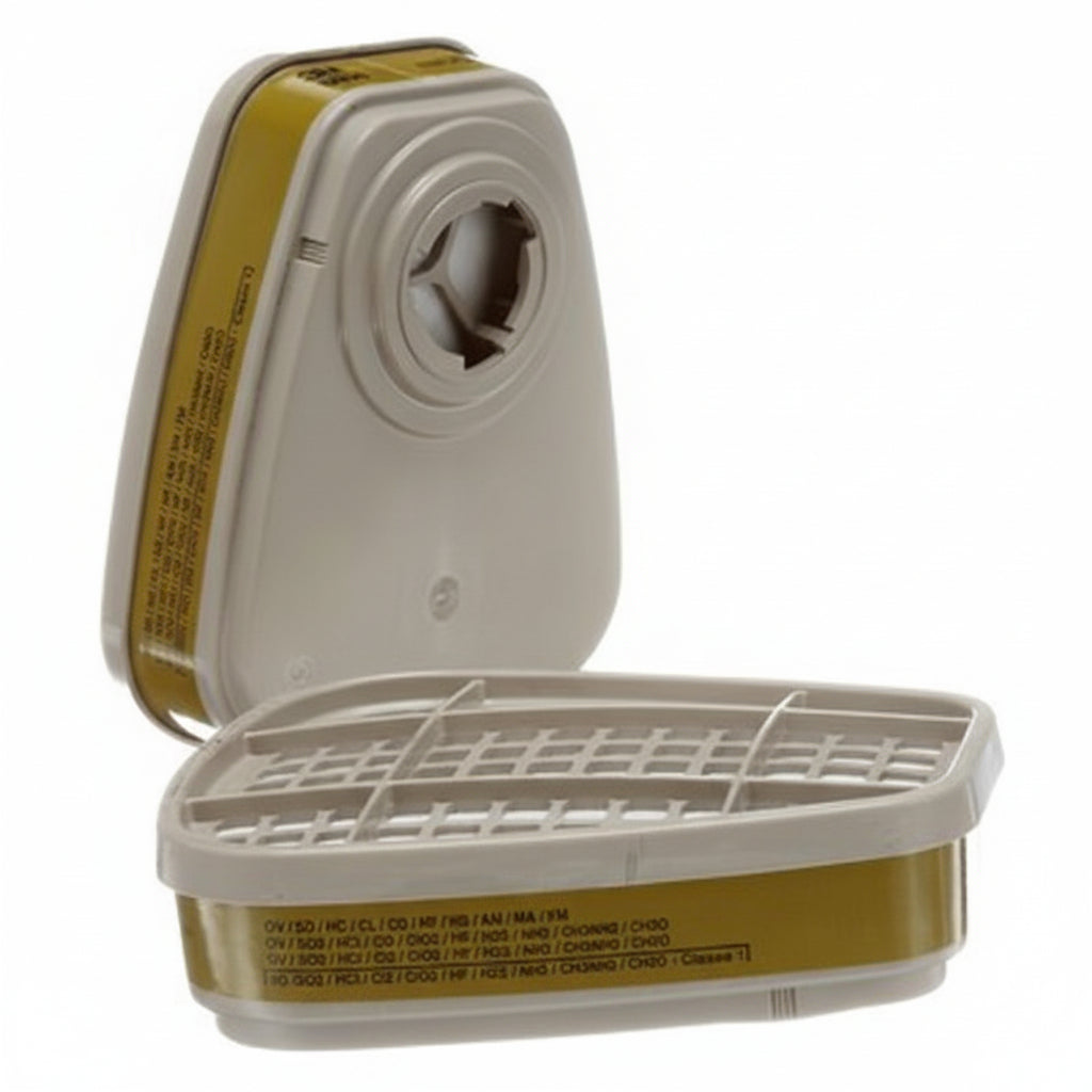 Cartouche contre les gaz multiples et vapeurs organiques 3M 6006 2/paquet