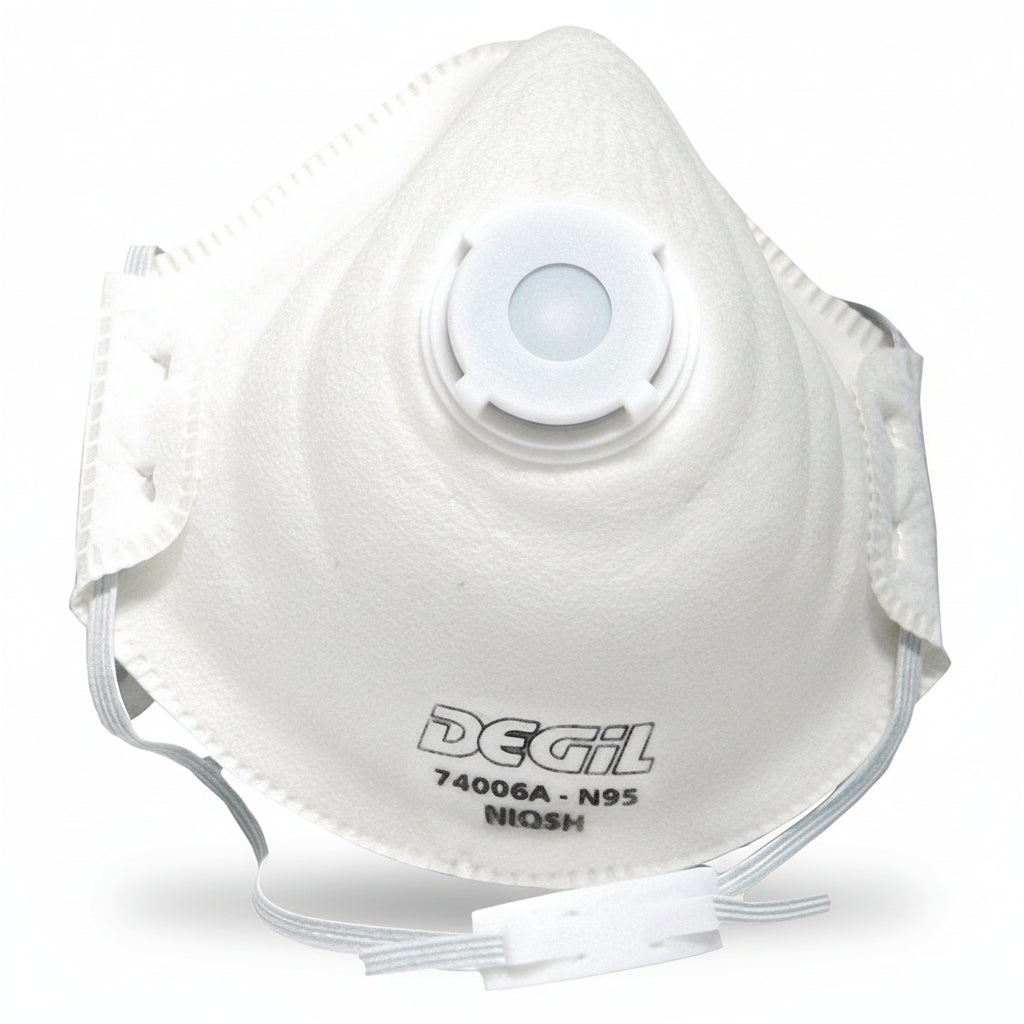 Masque de protection jetable avec valve Odyssey N95