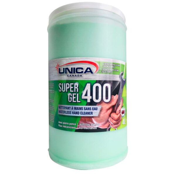 Savon à mains abrasif Super Gel 400 4 litres