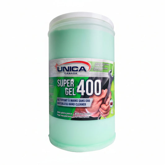 Savon à mains abrasif Super Gel 400 4 litres