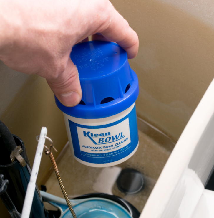 Nettoyant automatique pour cuvette Kleen bowl 12/paquet