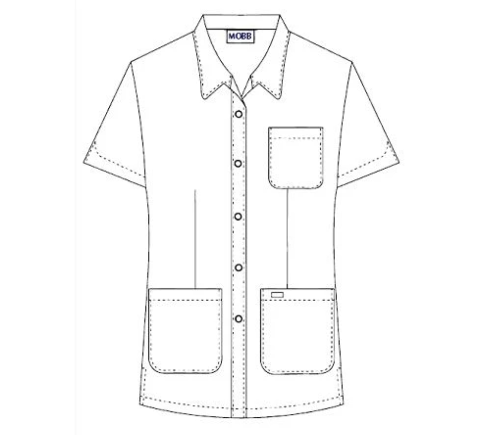 Haut boutonné pour préposé