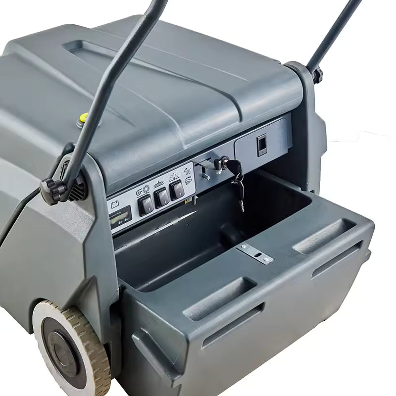 Balai aspirateur mécanique automatique – Balayeuse compacte pour usage commercial et industriel