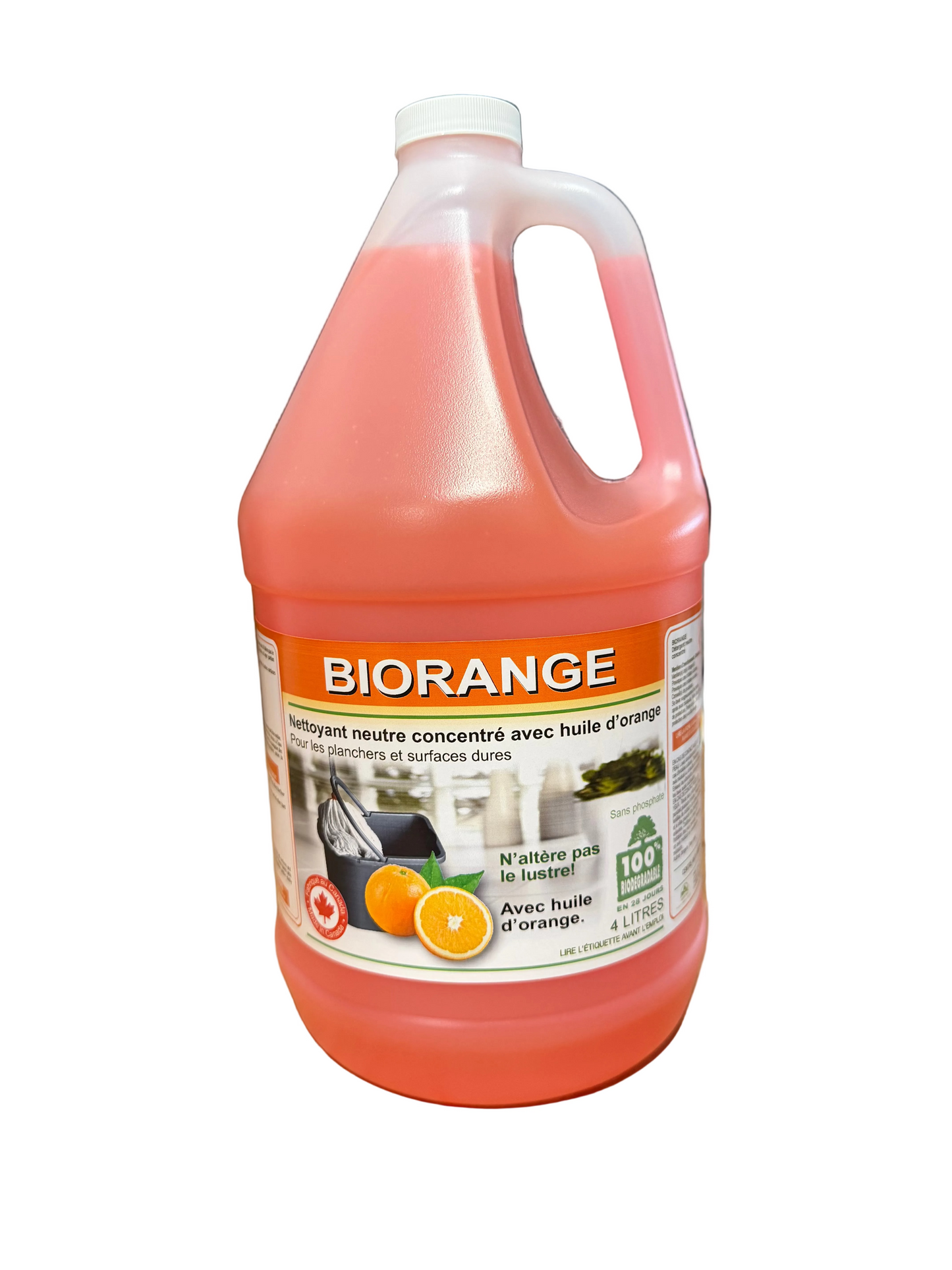 Biorange neutral surface cleaner 4 L.