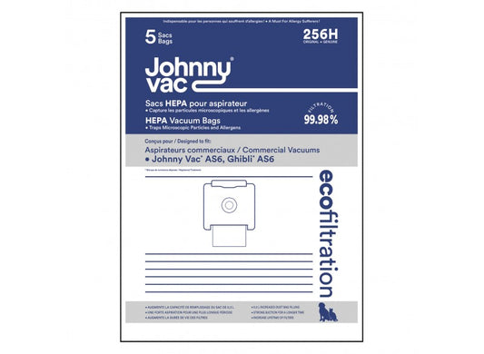 Sacs microfiltre HEPA 256H - Paquet de 5