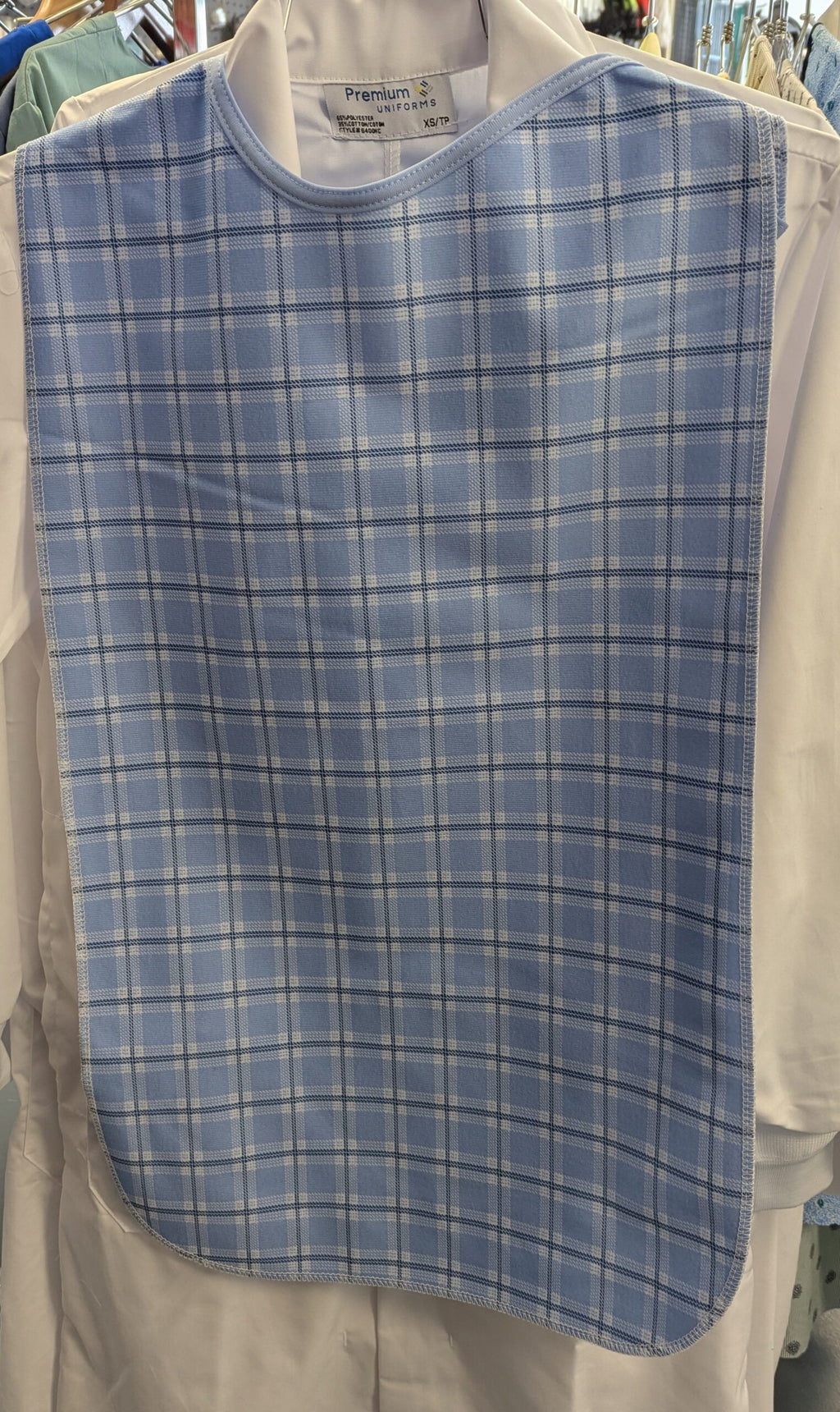 Bavette-bavoir pour adulte lavable