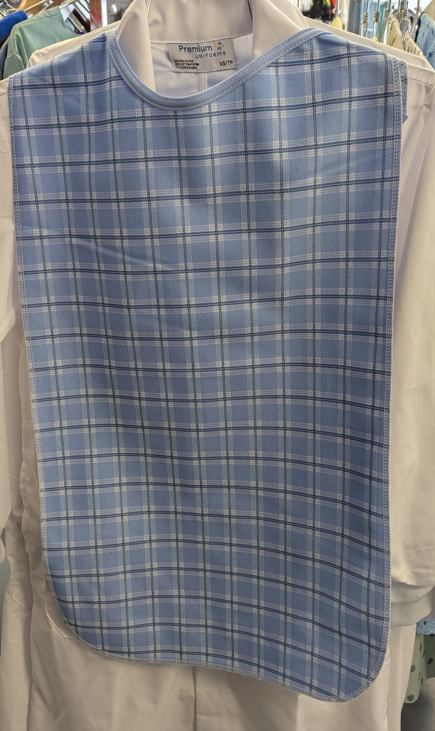 Bavette-bavoir pour adulte lavable