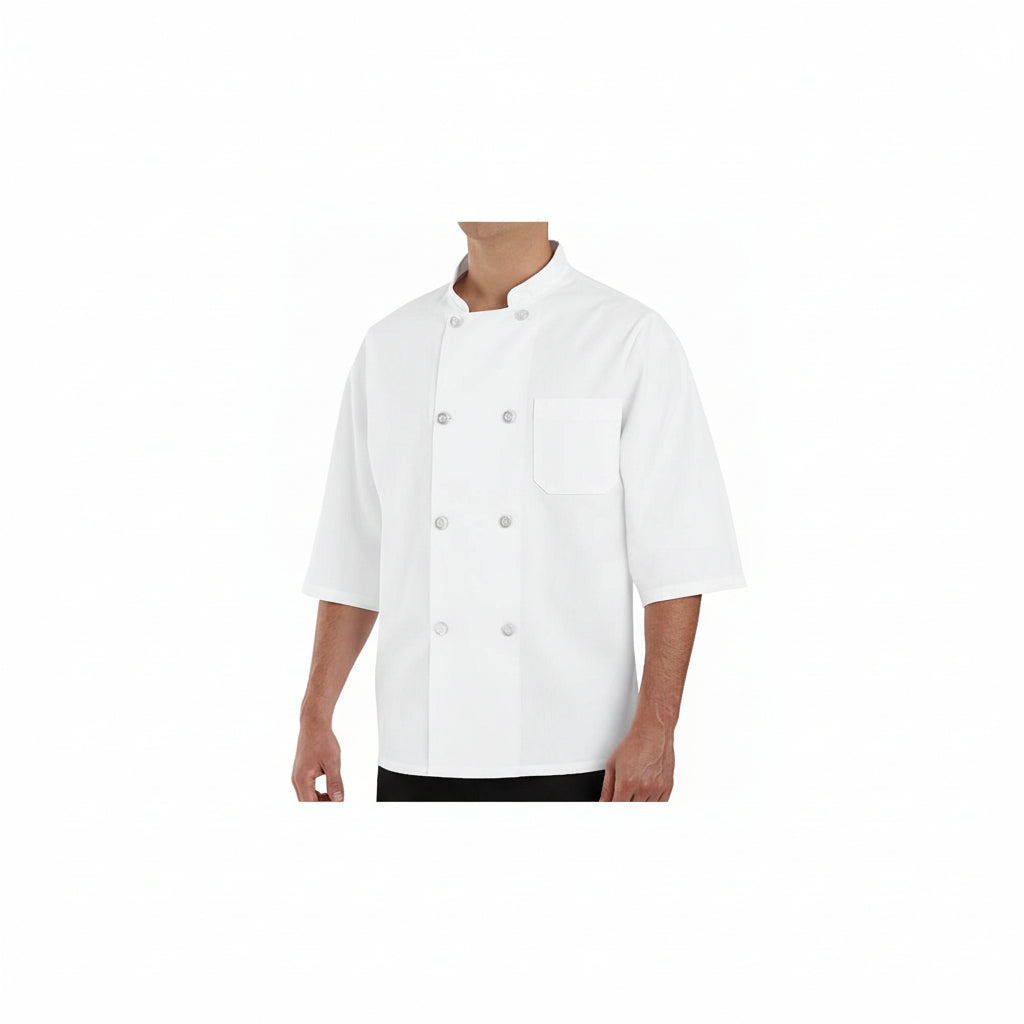 veste cuisinier demi manches