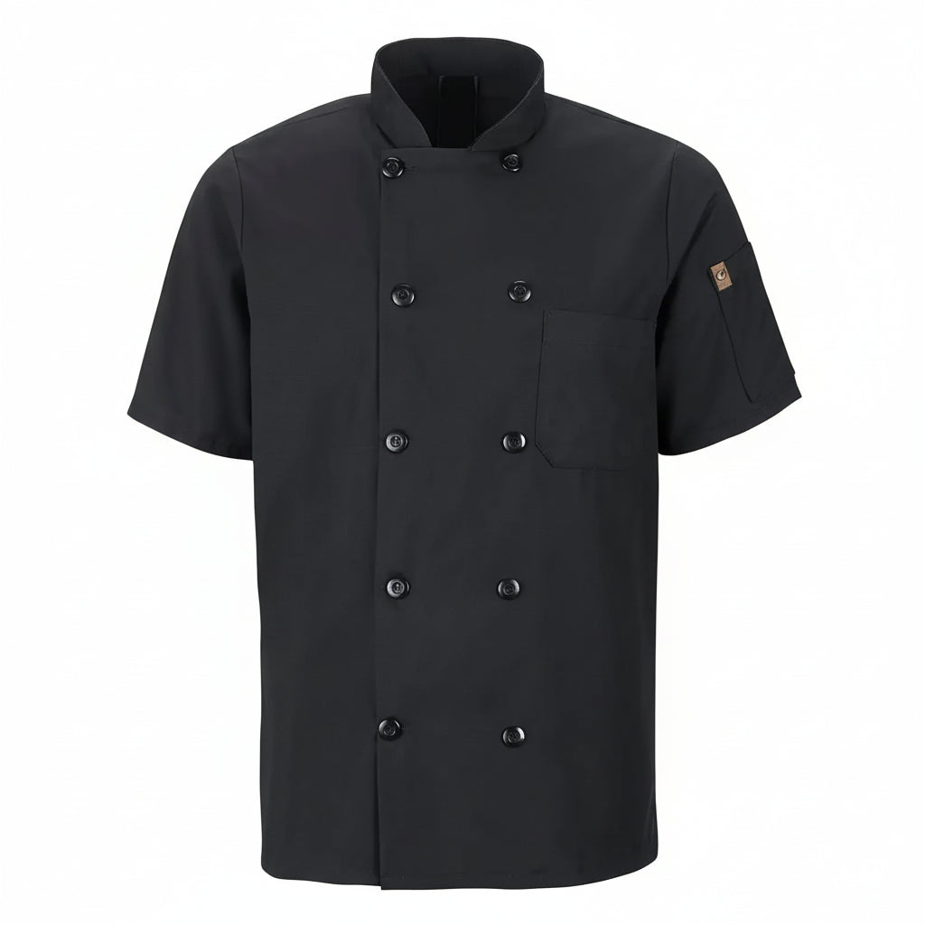Veston de chef filet au dos