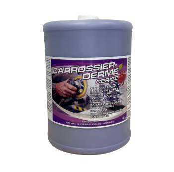 Savon à mains abrasif à la cerise Carrossier Derme 4 litres