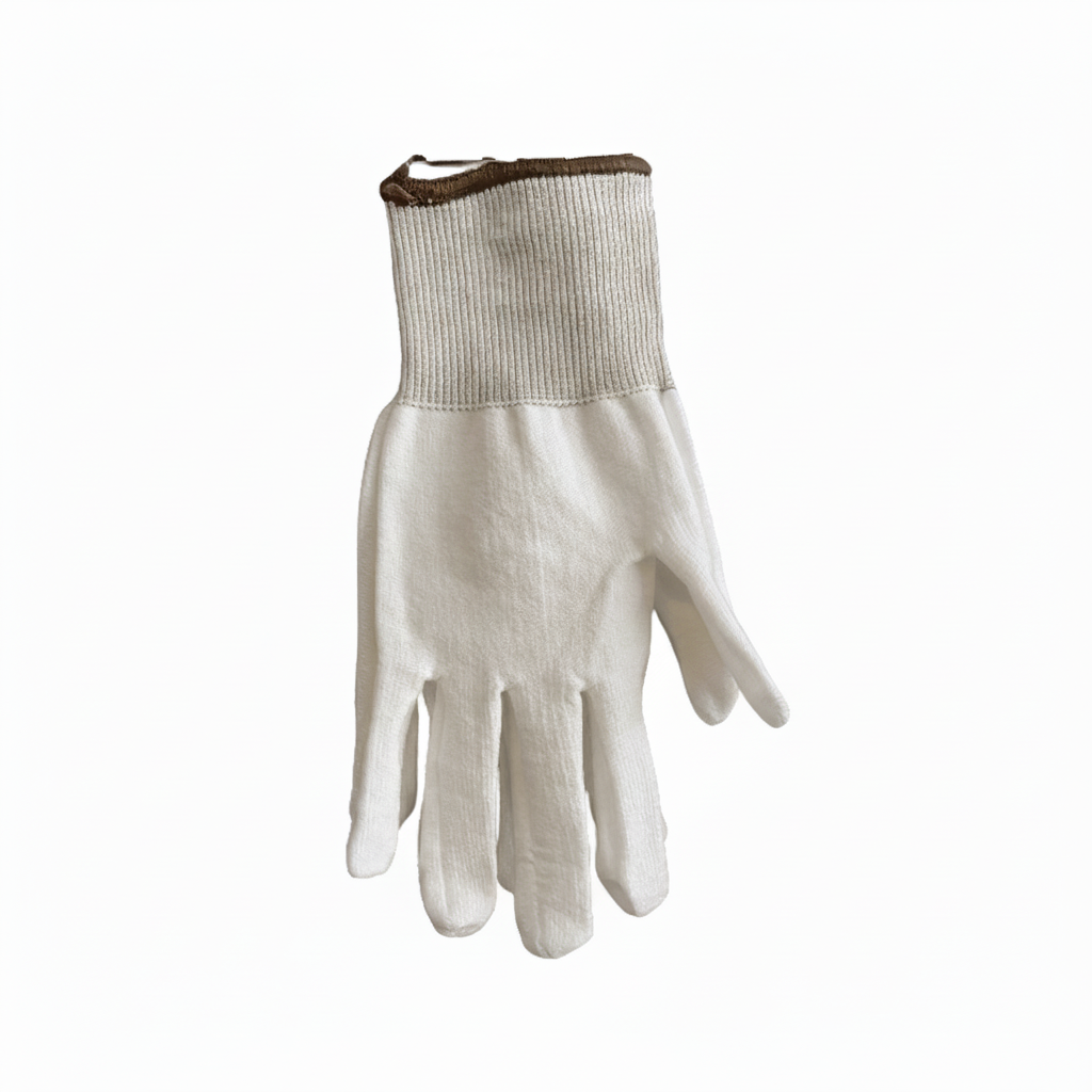 gant blanc alimentaire