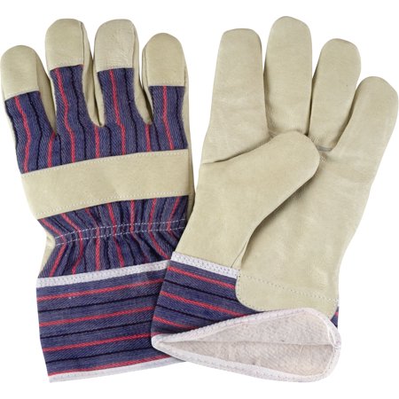 gants travails cuir et coton