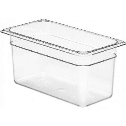 Bac gastronorme polycarbonate clair 1/3 profond 6" Cambro