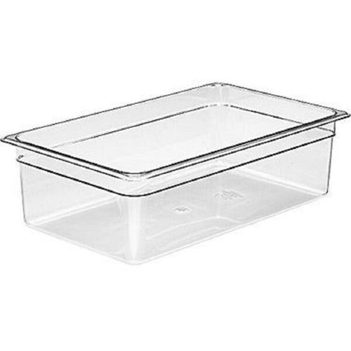 Bac gastronorme polycarbonate clair 1/1 6" Cambro