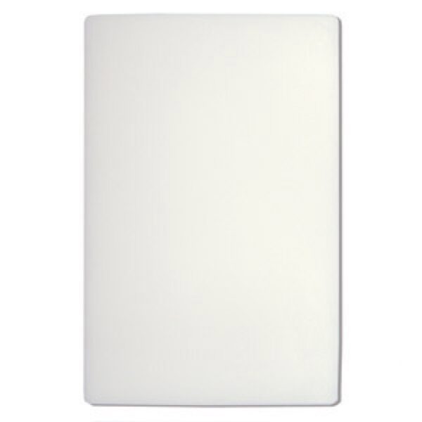 Planche à découper blanche 12"x 18" x 1/2"