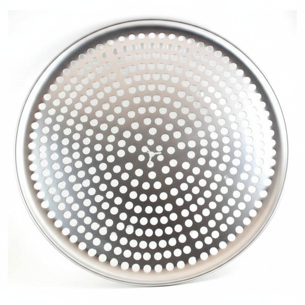Assiette à pizza en aluminium dur perforée Norjac
