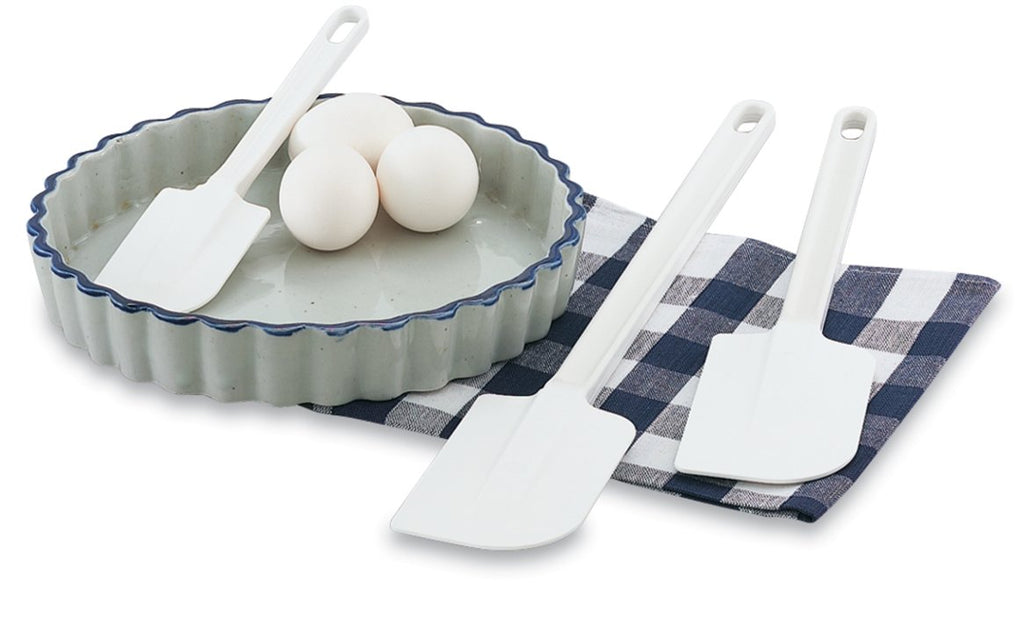 Spatule droite blanche en plastique Vollrath