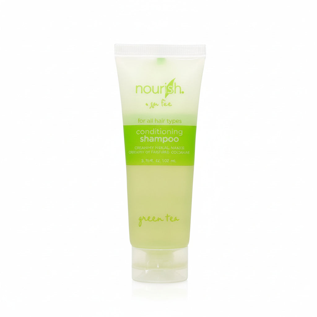 Shampoing Nourish – 22 ml, doux pour usage quotidien