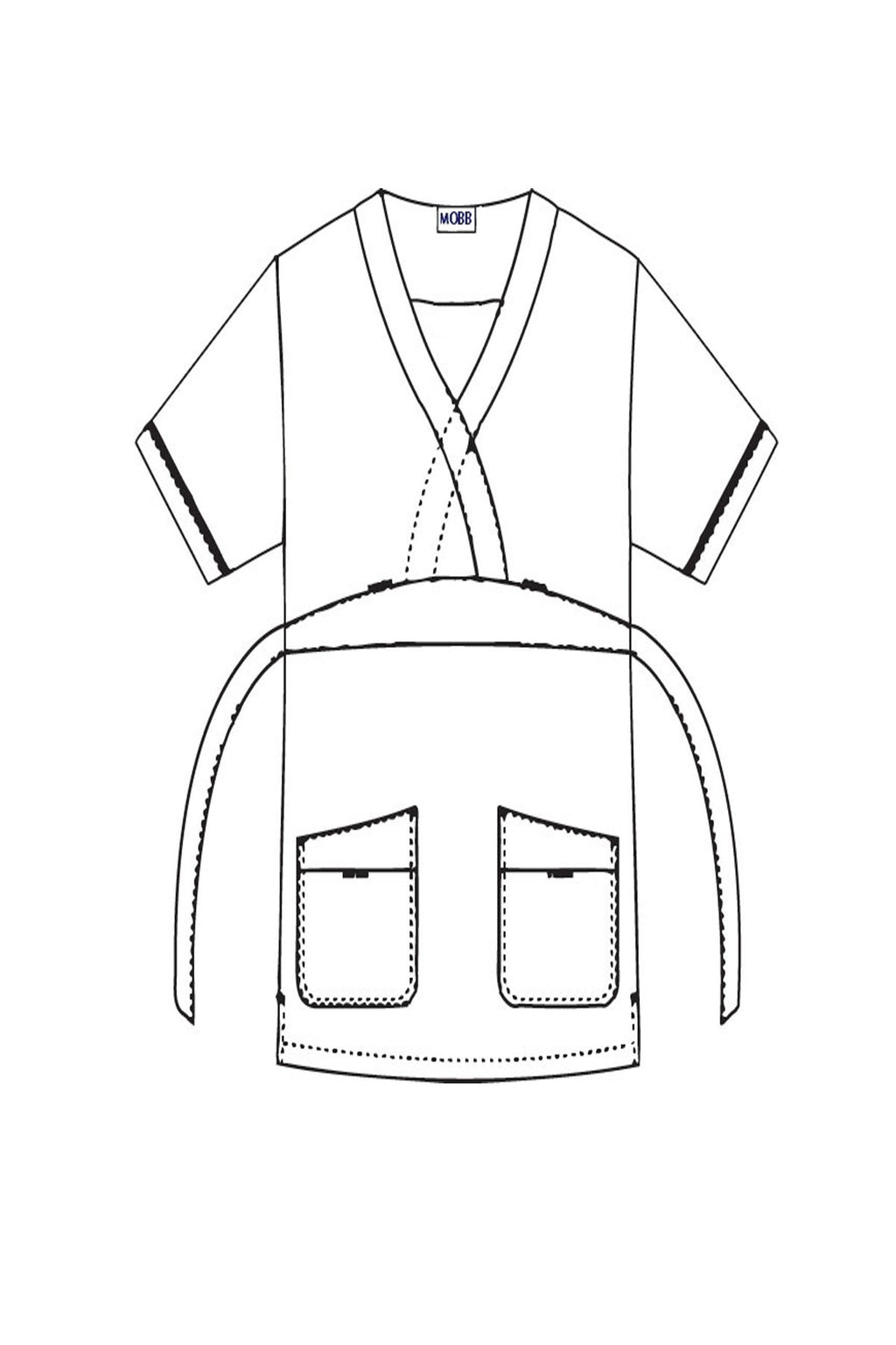 Haut style empire pour préposé