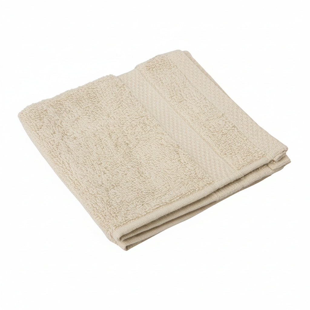 Débarbouillette - 12 x 12"  BEIGE prix pour la douzaines