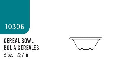 Assiette a diner 9 pouces melamine blanche (vendu en caisse de 24)