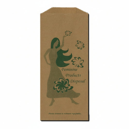 Sacs en papier pour serviettes sanitaires 500/caisse