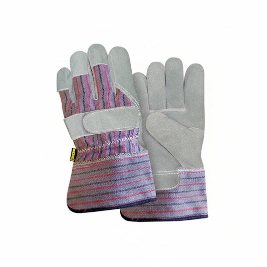 Gants en cuir et en coton 1 douzaine/boite