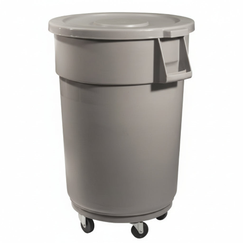 Round bin with base and lid, 20 gallons (5 L)