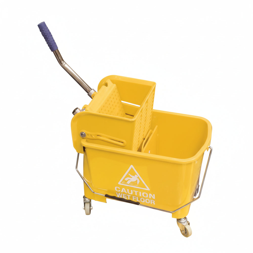 21-litre bucket and side-pressure wringer set